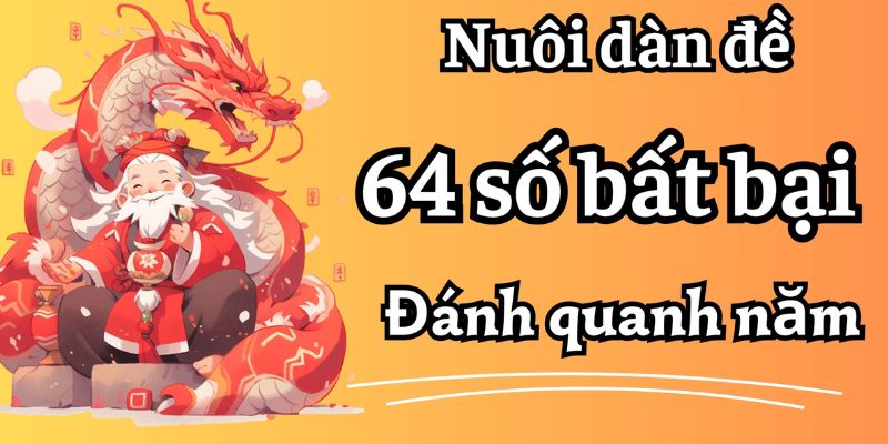 Dàn Đề 64 Số: Cách “Trúng Đậm” Không Phải Ai Cũng Biết 1 Trang Chủ Jun88.com #1 Việt Nam Bí quyết sử dụng dàn đề 64 số để gia tăng tỷ lệ thắng
